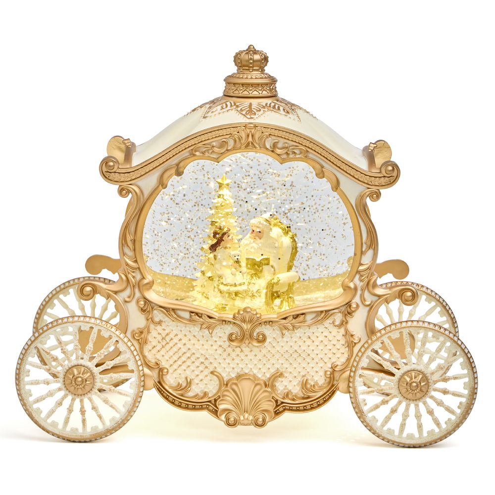 МУЗЫКАЛЬНАЯ СТАТУЭТКА "КАРЕТКА" С LED-ПОДСВЕТКОЙ 26Х11,5Х21,5 СМ