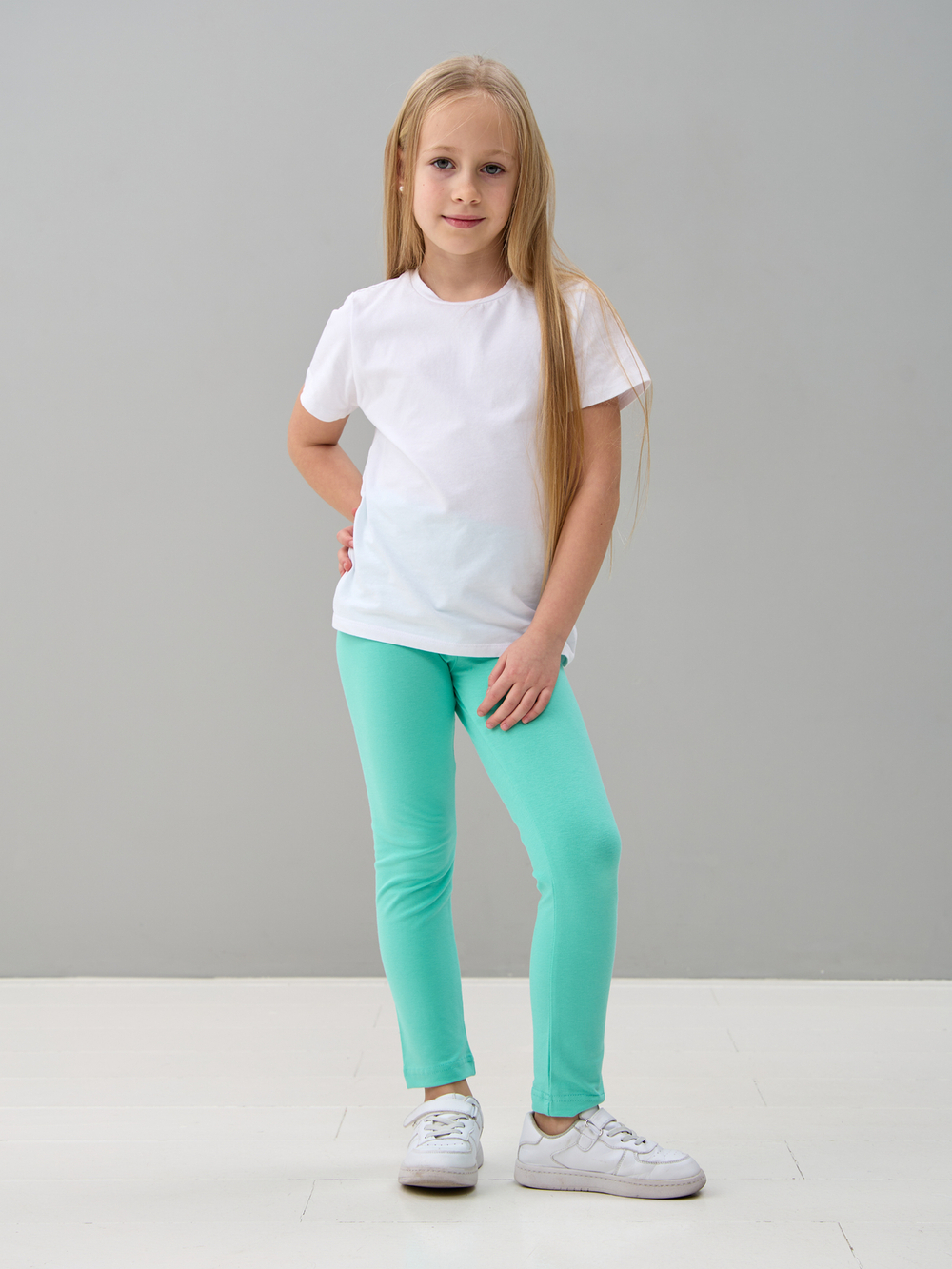 Детские леггинсы дЛГ-21/ментол
