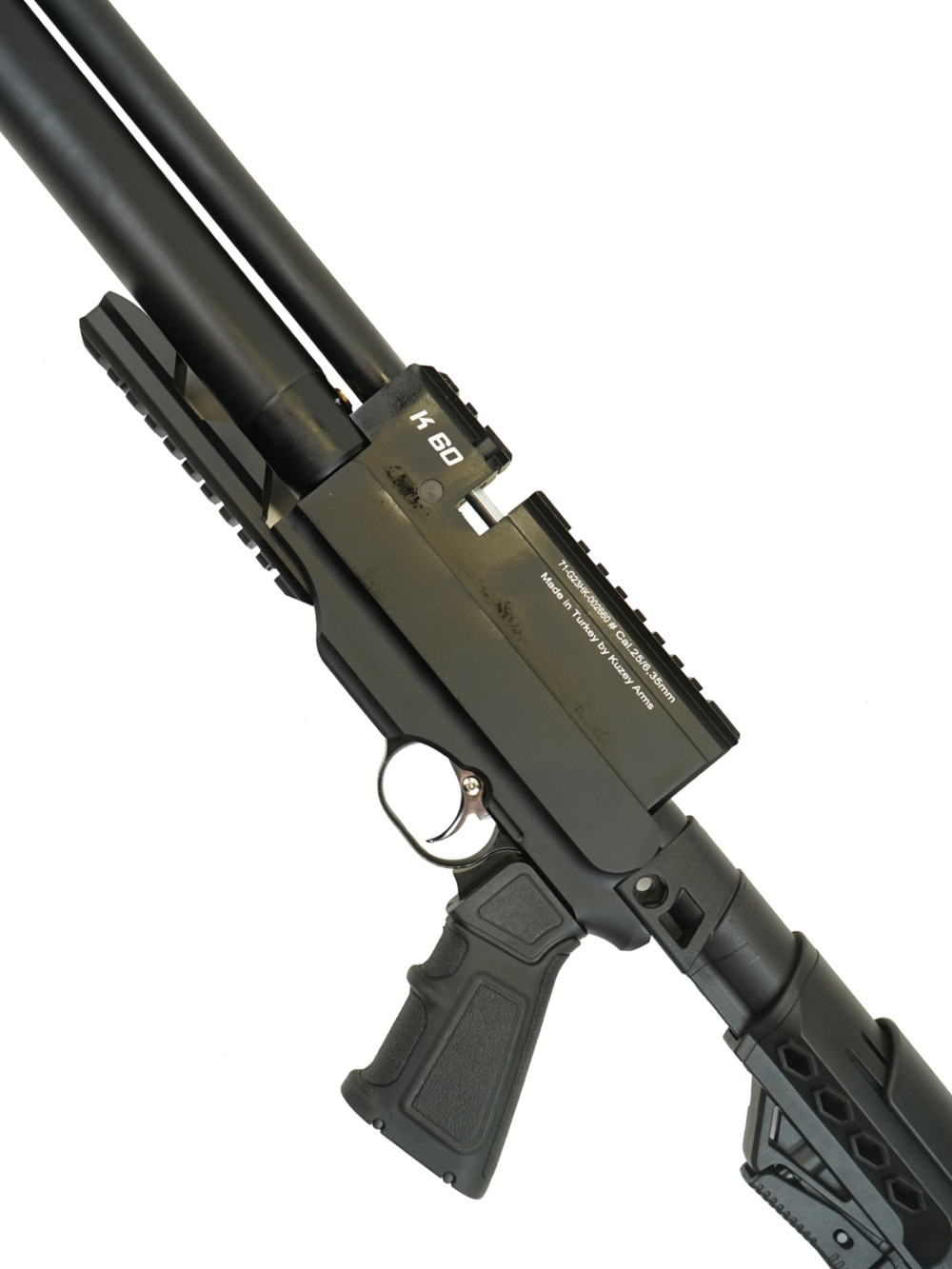 Винтовка пневматическая Kuzey K60 к.6,35мм тактический приклад, резервуар 310 см3