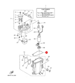 Прокладка поплавковой камеры Kacawa для Yamaha F115-300