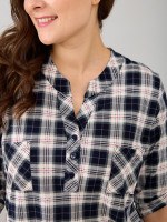 Блузка БЛ-131/клетка