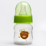 5161806 Бутылочка для кормления 60 мл с соской «Медвежонок»