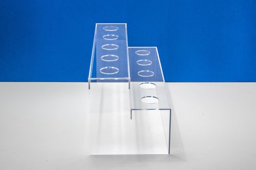 Подставка витрина для мороженого в рожках 70х170 2 ярусная