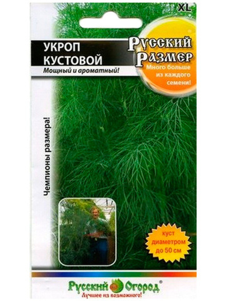 Укроп Русский размер кустовой 200шт Ц НК