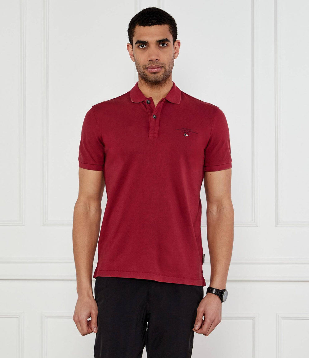 Поло ELBAS Napapijri - красный(NP0A4GDL)