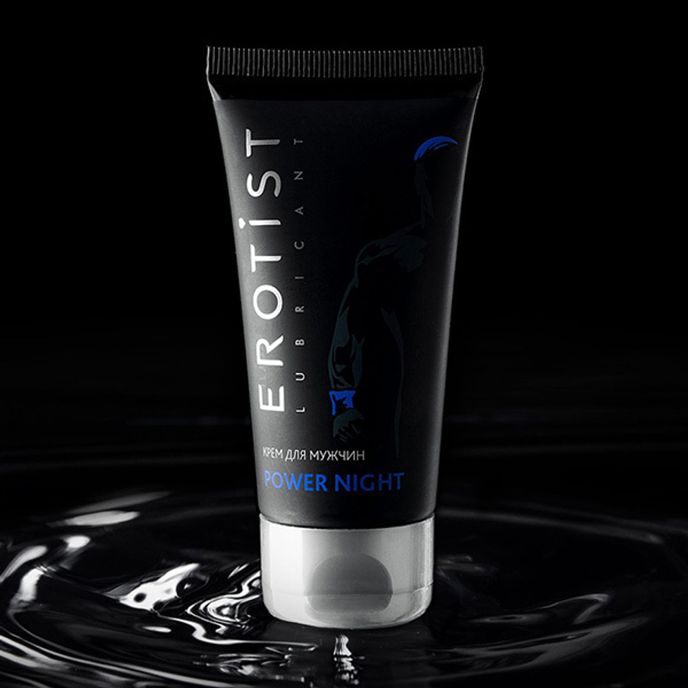 Возбуждающий крем для мужчин Erotist Lubricants Power Night 50мл