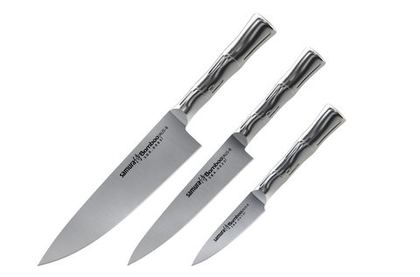 Набор ножей 3шт Samura Bamboo SBA-0220/K