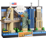 Конструктор Лего Креатор 40519 Открытка Нью-Йорка | LEGO Creator New York Postcard | 3D мини-диорама 253 детали 9+
