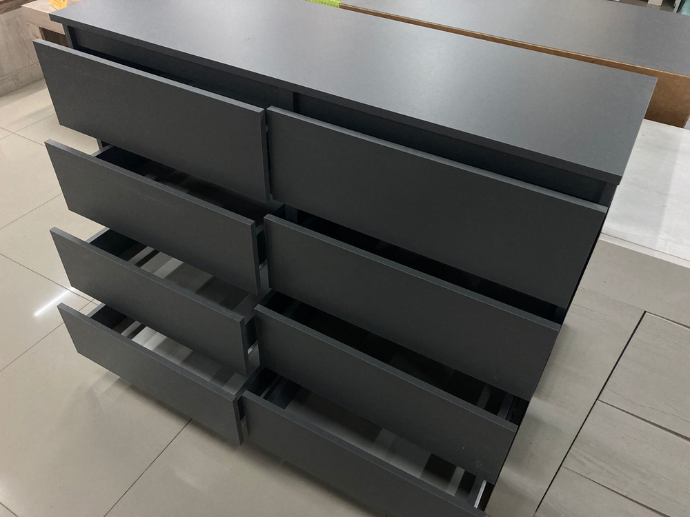 Комод Мори МК 1200.8 Графит