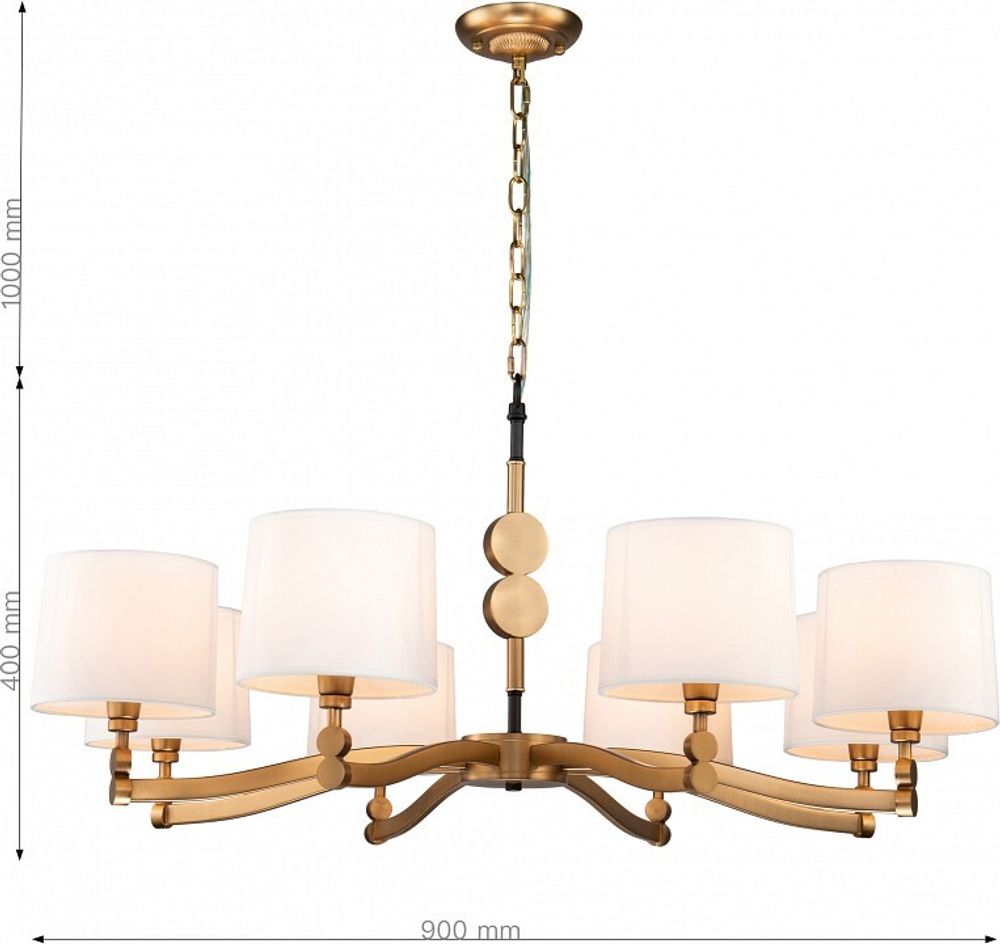 Подвесная люстра Favourite Roshe 2624-8P