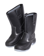 Сапоги кожаные с поликарбонатным подноском ПУ-ТПУ"