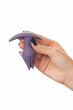 Фиоелетовый анальный стимулятор Bootie Fem - 8,5 см. (Цвет: фиолетовый)