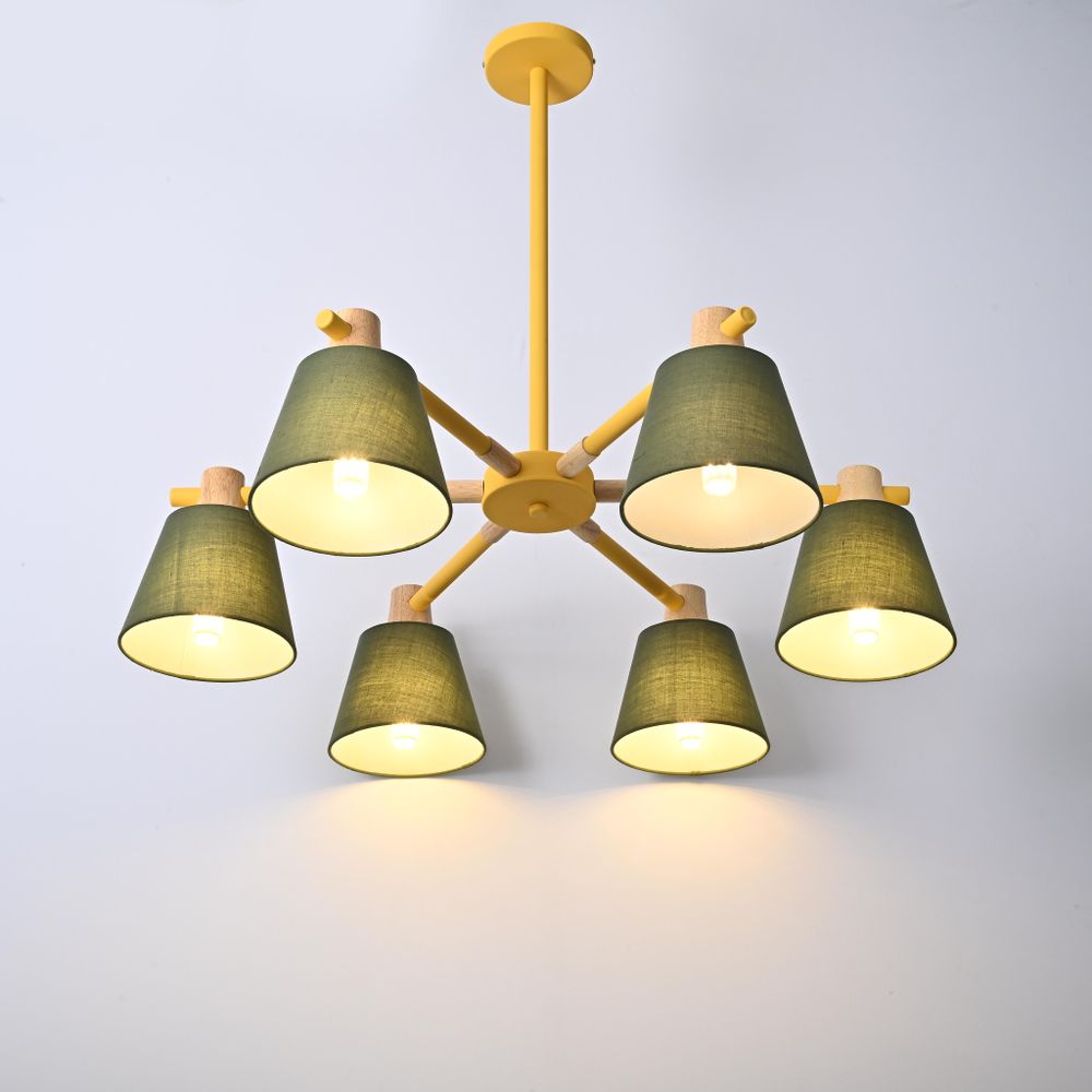 Люстра На Штанге Natura A Green 6 By Imperiumloft