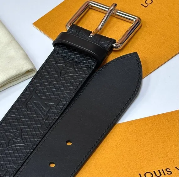Ремень Louis Vuitton Speaker 40 мм, чёрный