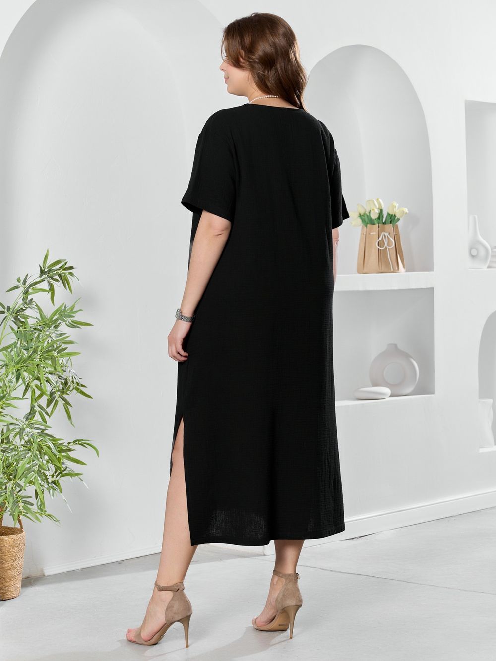 Платье Вуаль-1 Виотекс ЧЁРНЫЙ