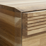 Михаэлла тумба под телевизор из массива дуба премиум качества, с навесной системой, и подсветкой, Беларусь