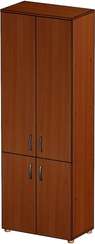 Стеллаж закрытый 4 двери ЛДСП