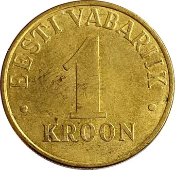1 крона 2006 Эстония