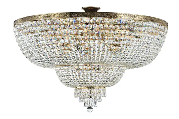 Потолочный светильник Дворец / Palace E27х18 Maytoni dia890-cl-18-g