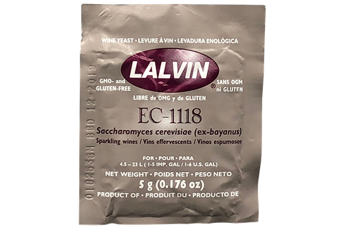 Дрожжи винные Lalvin "EC-1118", 5 г