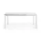 Стол Atta с белыми ножками 120(180)x80 см
