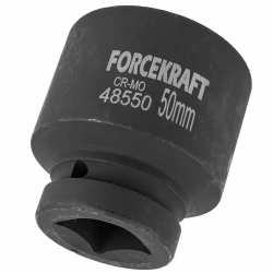 Головка ударная 1'', 50мм (6гр.) FORCEKRAFT FK-48550