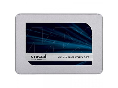 SSD накопитель Crucial MX500 1ТБ, 2.5" SATA, SATA III, [CT1000MX500SSD1]