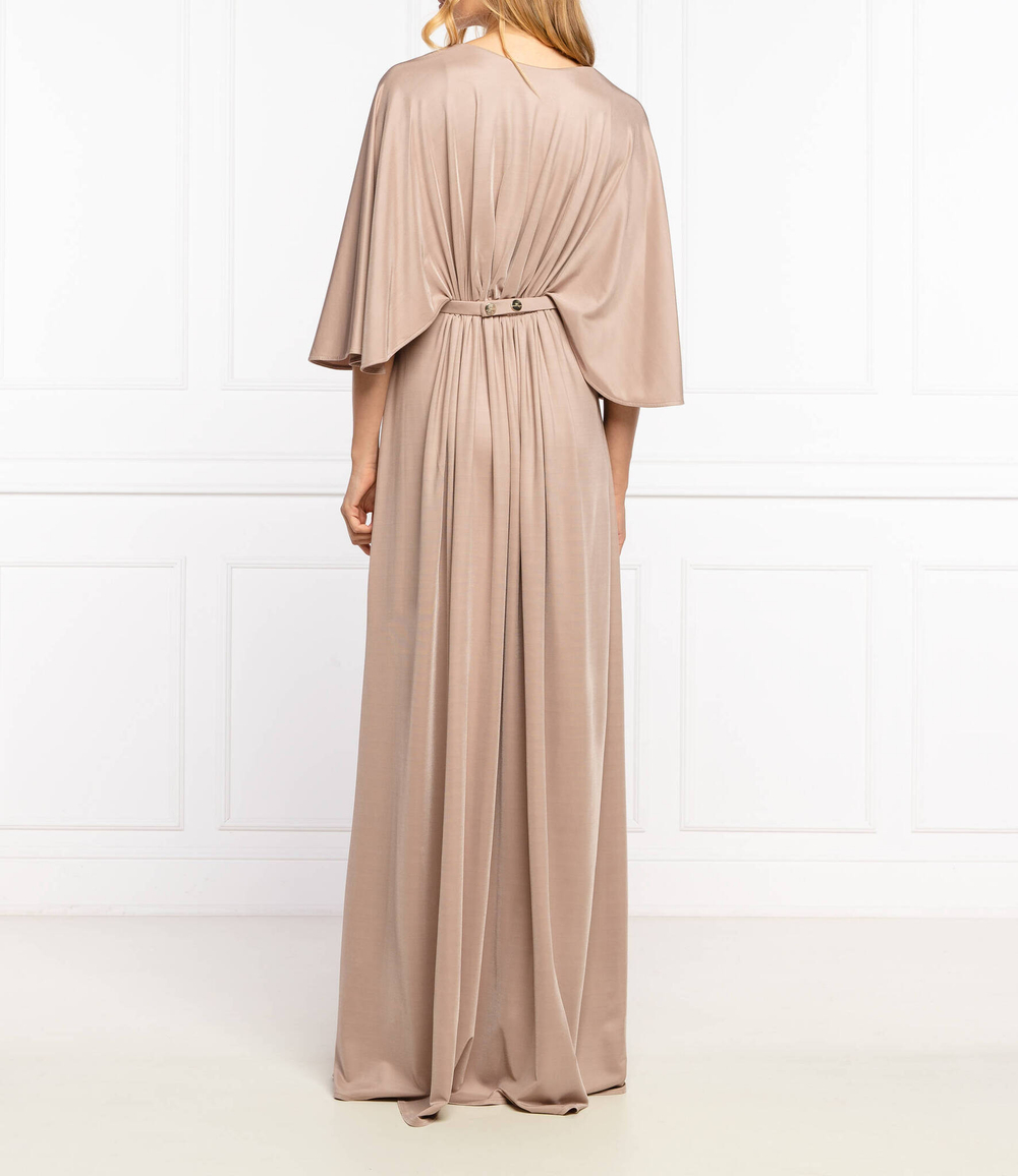 платье с ремешком Elisabetta Franchi - пудро-розовый(AB06516E2)