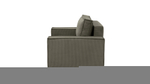 Кресло Софт 2 Cilium Brown 152*103*90 см, Коричневый Вельвет Дельфин Фиеста