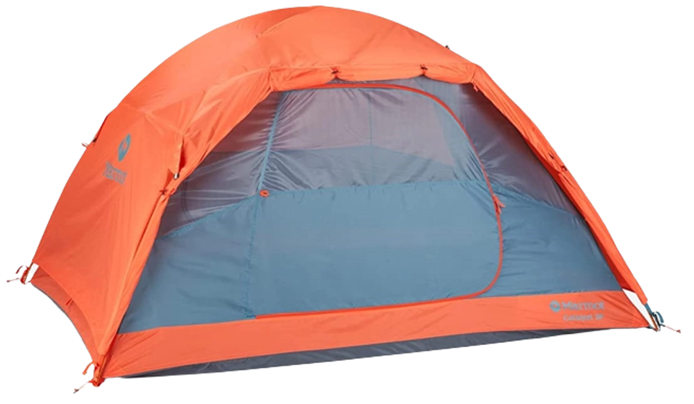 ПАЛАТКА MARMOT CATALYST 3P RED SUN/CASCADE BLUE