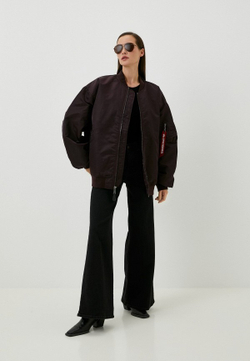 Куртка утепленная женская ALPHA INDUSTRIES OVERSIZED MA-1 MOD FLIGHT JACKET W