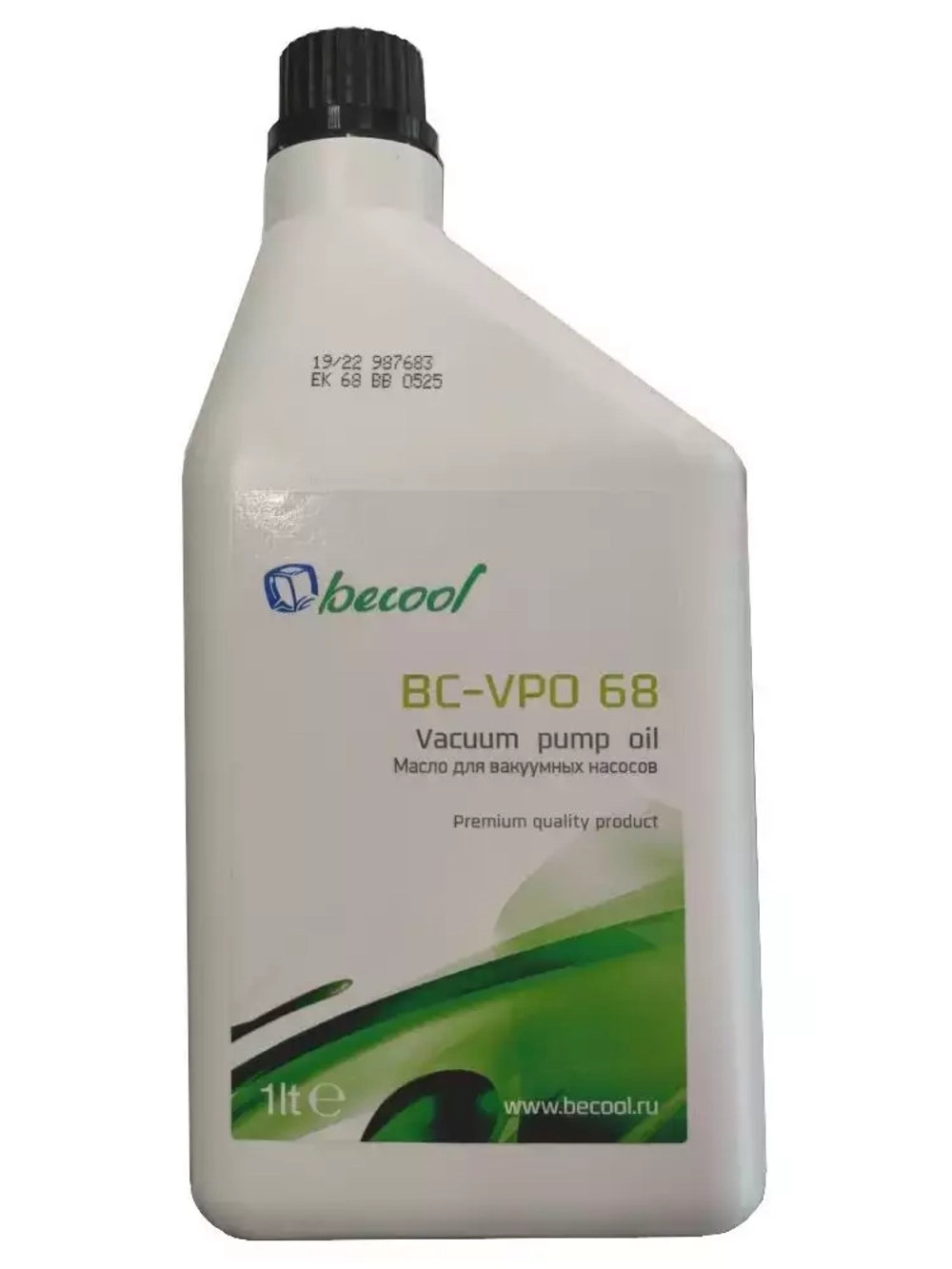Масло для вакуумных насосов Becool BC-VPO 68 (1 л, синтетика, Италия)