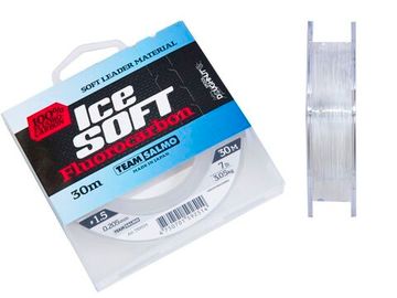 Леска монофильная Team Salmo ICE SOFT FLUOROCARBON 30 м, 0,20 мм