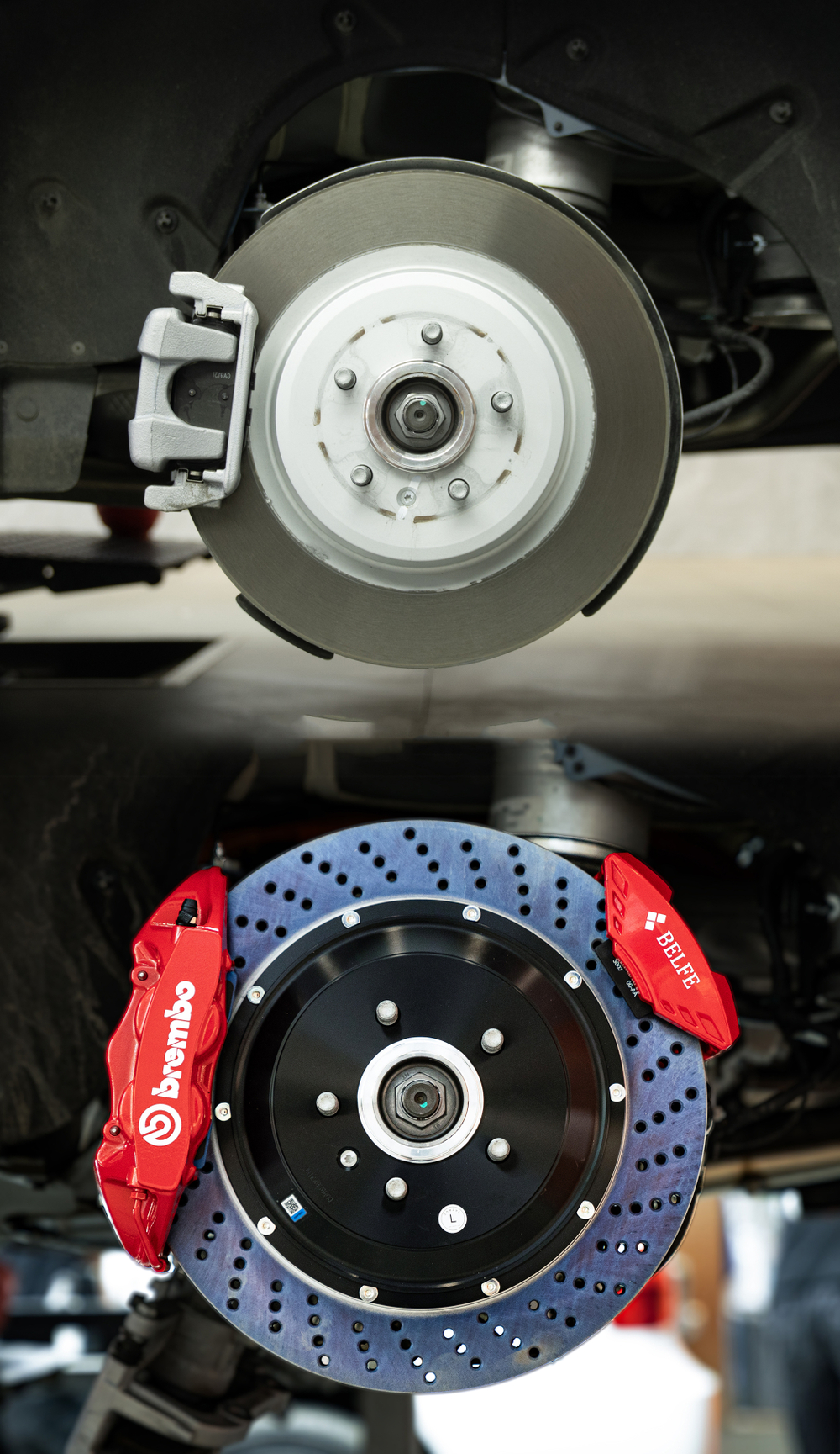 Оригинальная усиленная тормозная система Brembo для Li Xiang L9/L8/L7/L6 2023+ Лисян тормозной диск суппорта тормоз