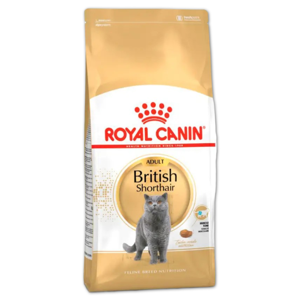 Royal Canin корм сухой для взрослых кошек породы британская короткошерстная