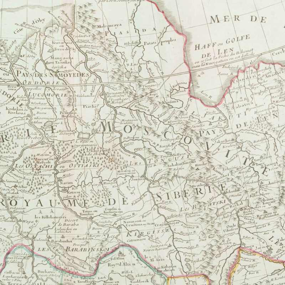 Карта Тартарии «CARTE DE TARTARIE»