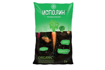 ИСПОЛИН универсальный, натуральное гранул. органическое удобрение 2л.