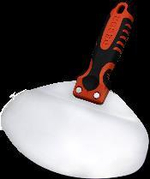 Шпатель для ведра нержав. 200мм  2К ручка, Black White  DEСOR/ 317-8200