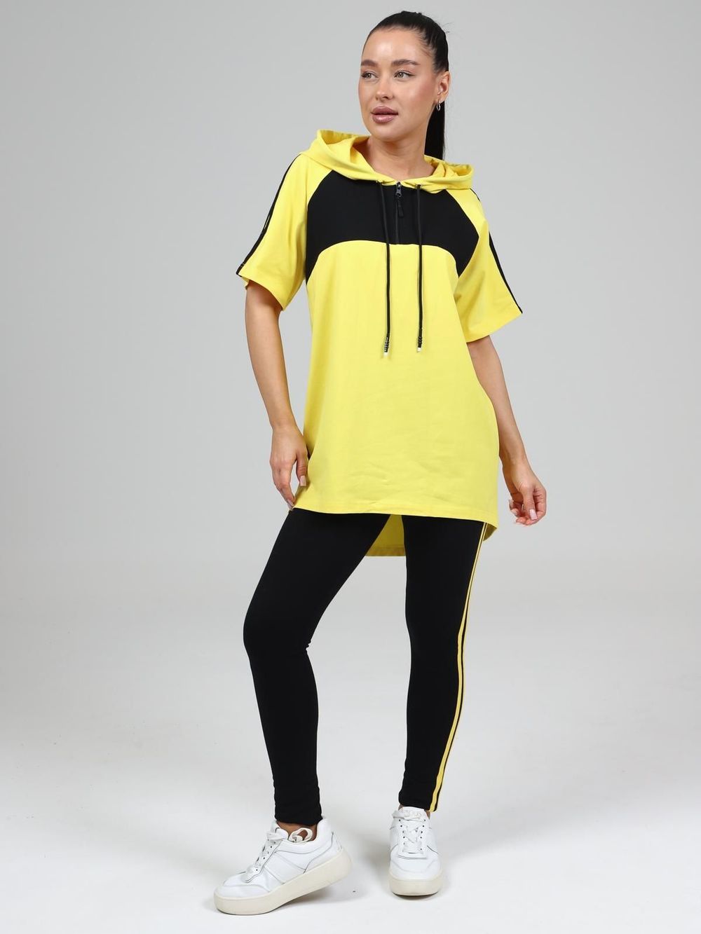 Стрейчинг - костюм желтый Iv-capriz