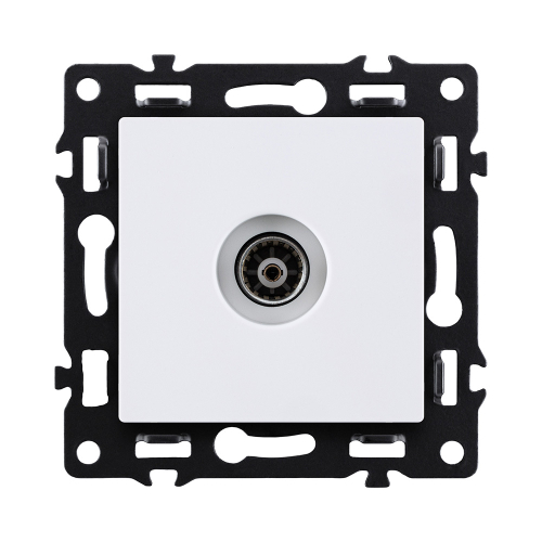 Розетка спутниковая SAT, белый Kollinger Asthetik AS-021WH