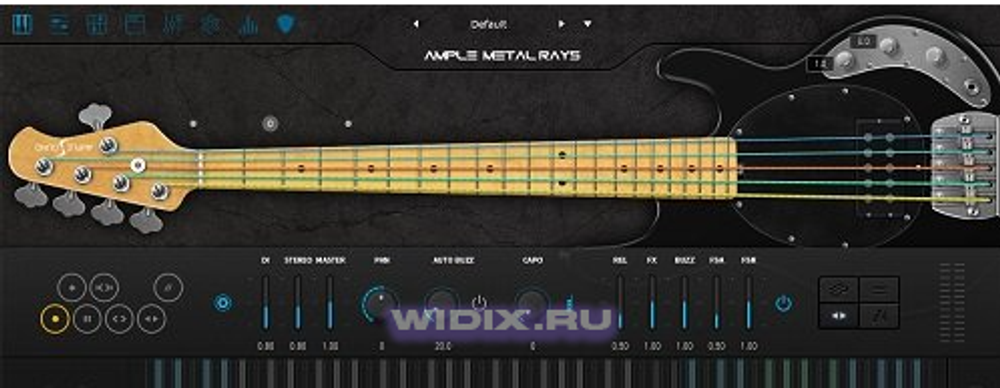 Ample Sound - Ample Metal Ray5 v3.6.0 Update STANDALONE, VSTi, VSTi3, AAX, AU WIN.OSX x64 - обновление для Ample Metal Ray5, бас-гитара