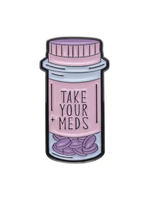 Значок AUGUST WOOD AW_M10 "Сосуд Гигеи"