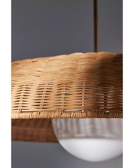 Люстра из ротанга “Мюриэл”