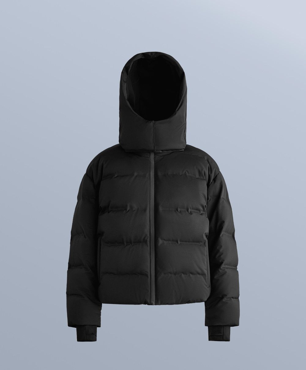 OYSHO Водонепроницаемая пуховая куртка Minardi Piume SKI, черный