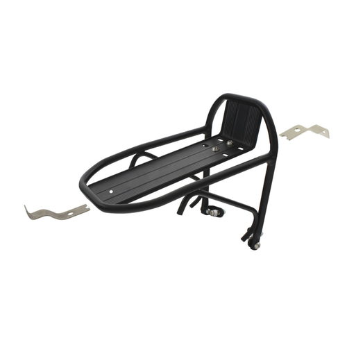 Багажник на велосипед MARK19 алюминиевый 24-28 на перед и зад до 5 кг крепление к тормозам V-брейк