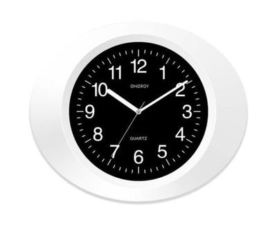 Часы настенные Energy EC-05 33*27,5*4,5см (овальные) плавный ход, пластик, АА*1шт нет в компл