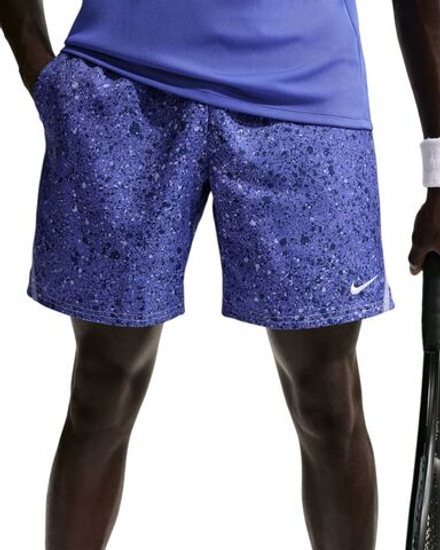 Теннисные шорты Nike Court Victory Dri-Fit 7in Tennis - lapis/light thistle/white