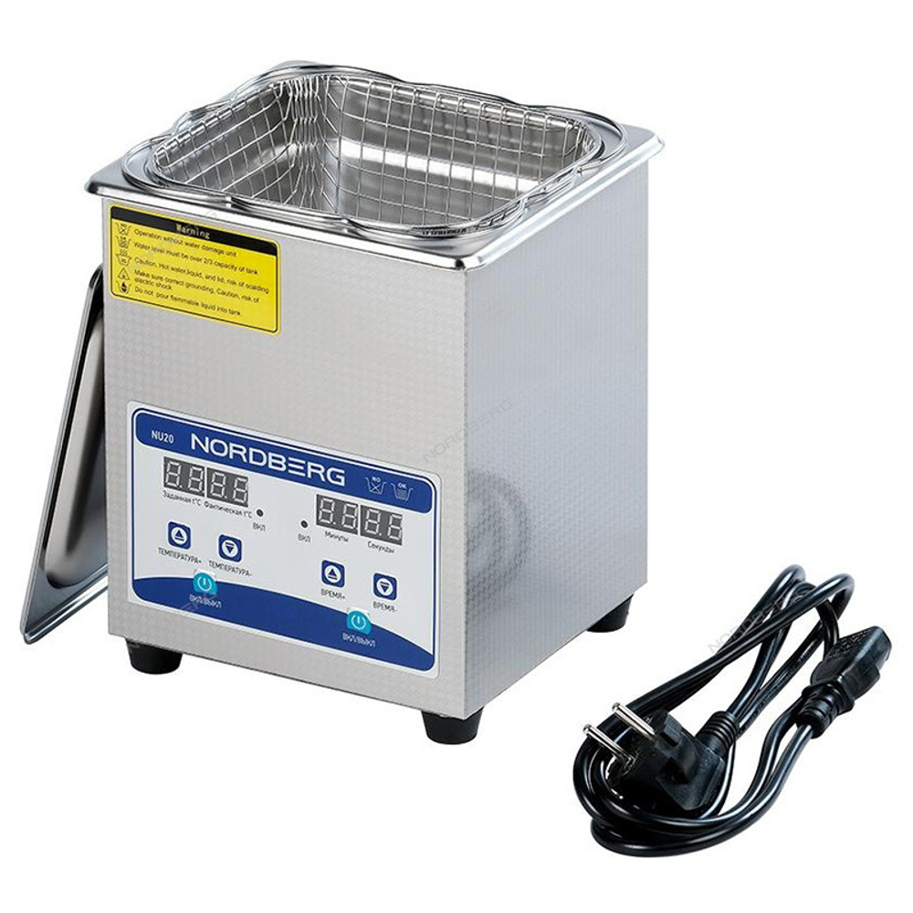 NORDBERG (NU20) Ультразвуковая мойка с подогревом, 2 л