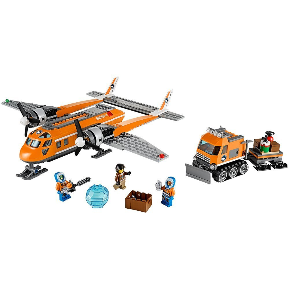 LEGO City: Арктический грузовой самолёт 60064 — Arctic Supply Plane — Лего Сити Город