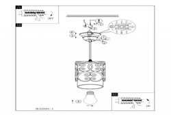 Подвесной светильник Eglo Cardigan 49201